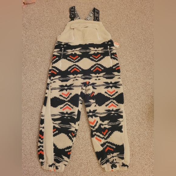 Free People Movement Hit The Slopes Fleece Overalls. Ice Jumpsuit - Picture 5 of 8